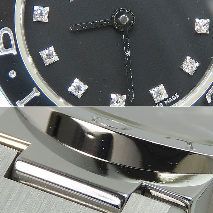 ブルガリ 磨き済 BB23SS ブルガリブルガリ 12Pダイヤ クォーツ 時計