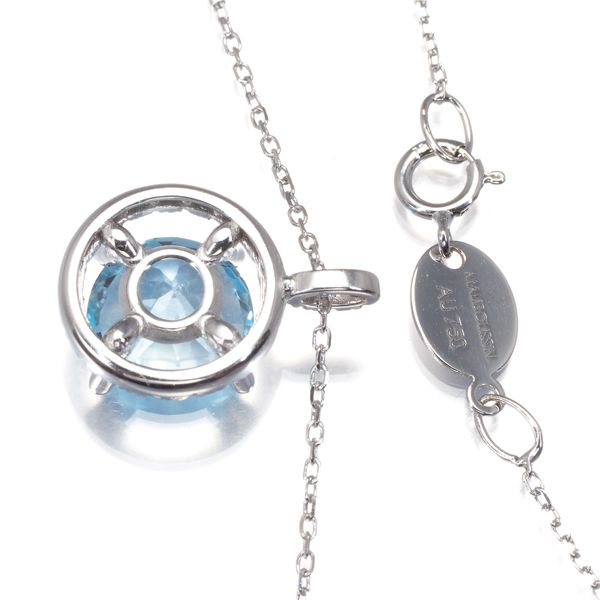 モーブッサン ネックレス トパーズ ダイヤ ダイヤモンド ソレイユエテ  