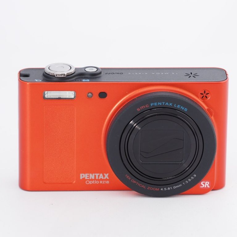 PENTAX Optio RZ18 メタリックオレンジ　18倍ズーム　【美品】 Amazon | PENTAX デジタルカメラ Optio RZ18(メタリックオレンジ