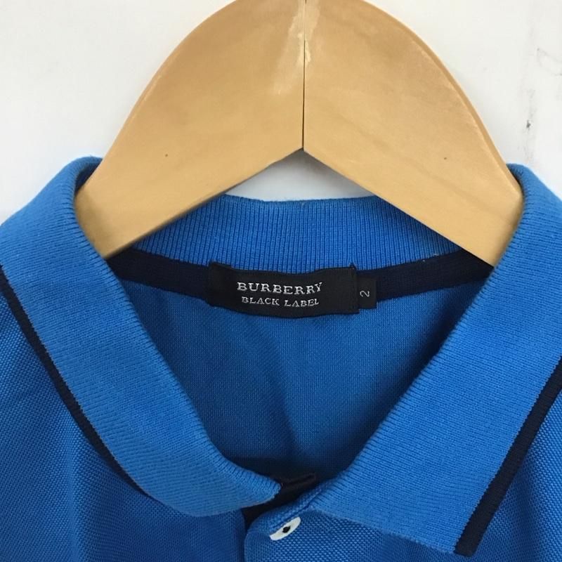 BURBERRY BLACK LABEL バーバリー 半袖 ポロシャツ XL BURBERRY BLACK LABEL メンズポロシャツ｜トップス