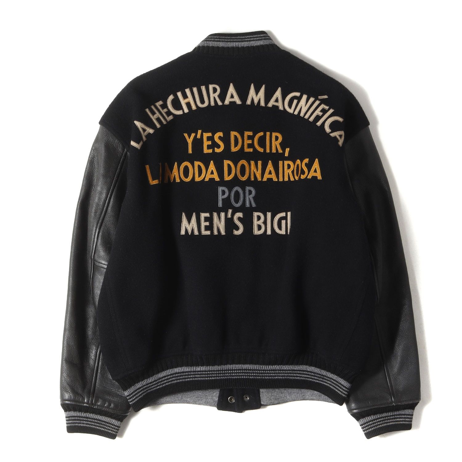 MENS BIGI メンズビギ ジャケット サイズ:M 80s 袖レザー MENS BIGI メンズビギ ジャケット サイズ:M 80s 袖レザー