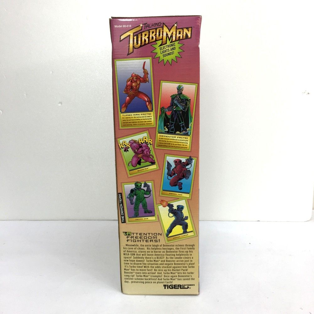 ☆未開封品 タイガーエレクトロニクス 80-618 TURBO MAN ターボマン
