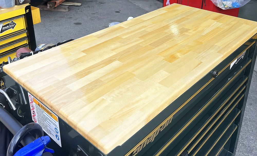 スナップオン工具箱用 ニス塗布済み