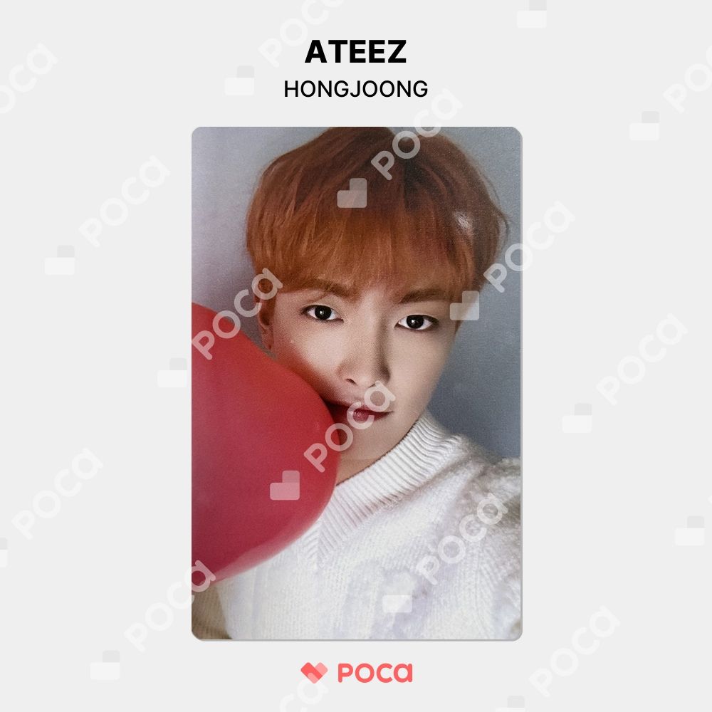 ATEEZ ホンジュン MD 香水 トレカ HONGJOONG ATEEZ ホンジュン BD MD 香水 FAITH - メルカリ