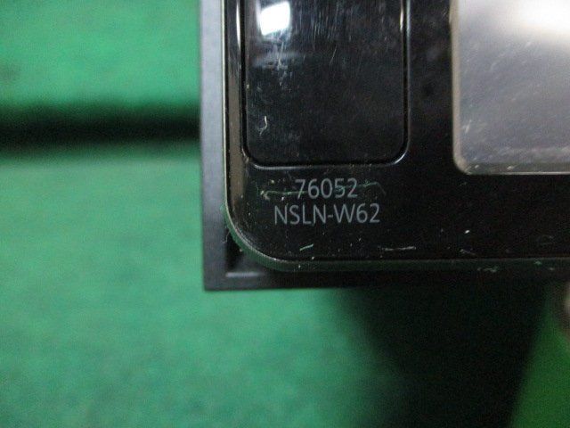 トヨタ 純正 SDナビ NSLN-W62 フルセグ SDカード USB Bluetooth