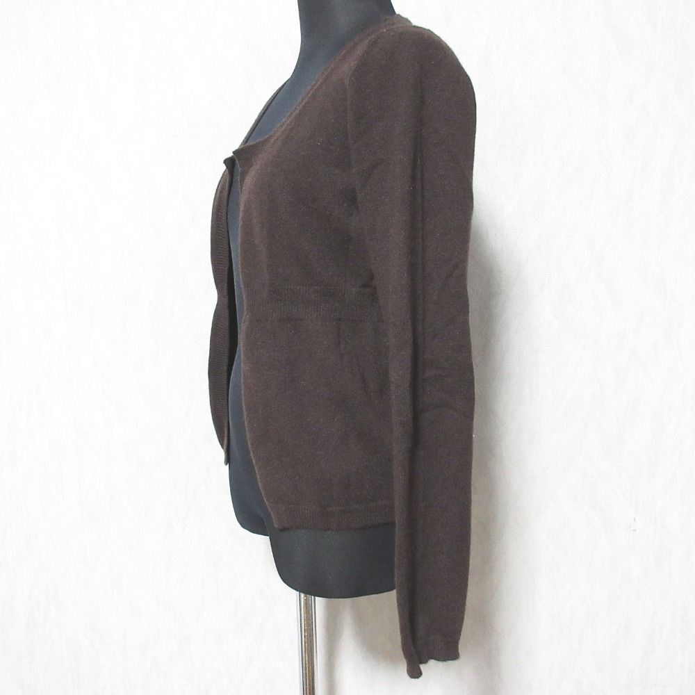 美品 MARNI マルニ カシミヤ100% オープンフロント ニット