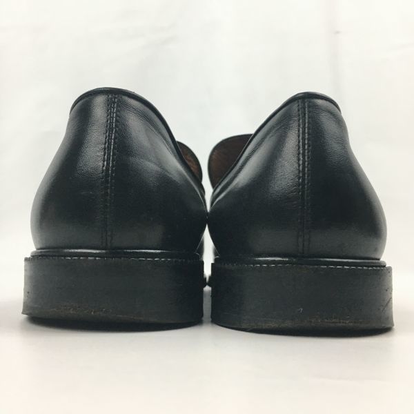 FRATELLI ROSSETTI/フラッテリロセッティ　ローファー/モカシン〈黒/BLACK/ブラック〉size40　25.0前後/メンズ/loafer shoes〕/men's 菅NO.WZF-152 FRATELLI ROSSETTI/フラッテリロセッティ コインローファー/モカシン