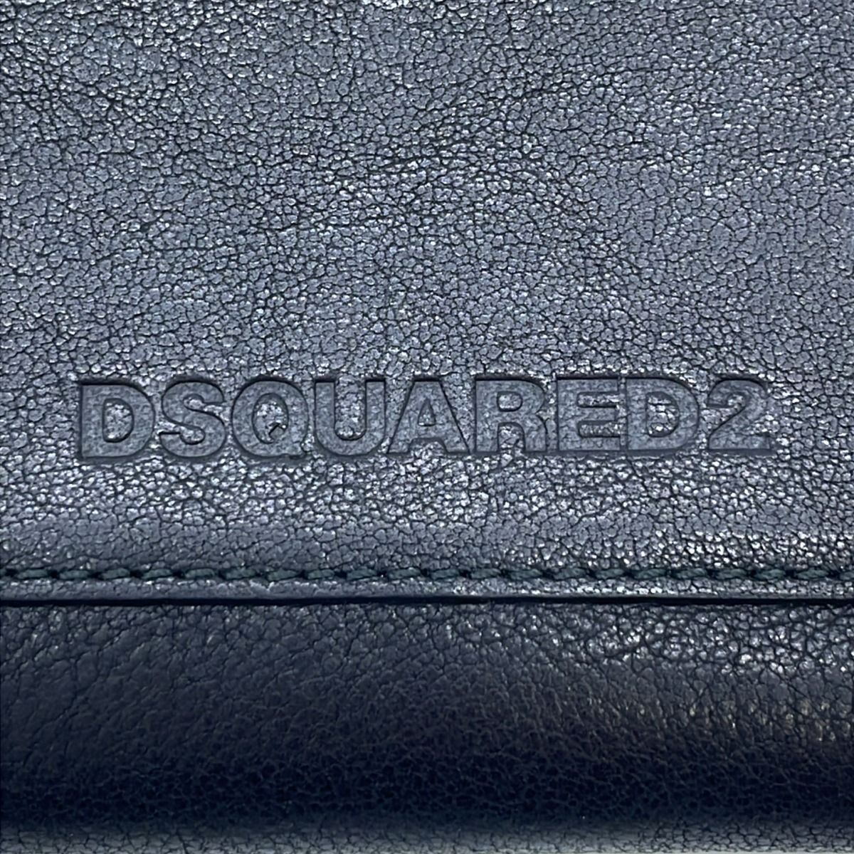 【正規品】DSQUARED2 ディースクエアード　 ウォレットチェーン シルバー DSQUARED2 ディースクエアード ロープ ウォレット チェーン