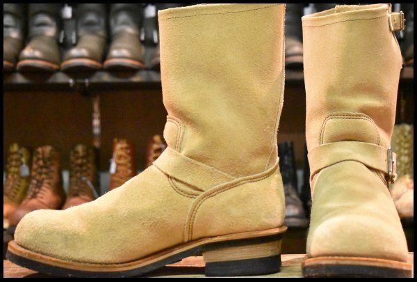 REDWING レッドウィング8268 PT99プリントタグ 9D 27㎝ REDWING - PT99レッドウィング8268スエードエンジニアブーツ9269 PT91