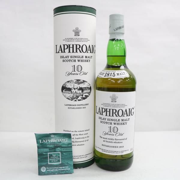 LAPHROAIG（ラフロイグ）10年 旧 43％ 750ml F24G010234 - メルカリ