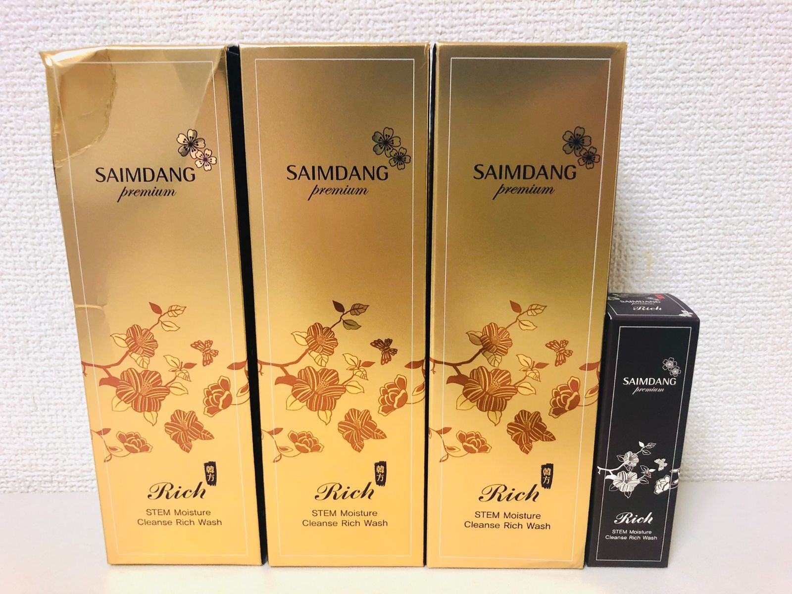 サイムダンプレミアムステムモイスチャークレンズリッチウォシュ/150ml×4本 サイムダン プレミアム STEM モイスチャー クレンズ リッチ