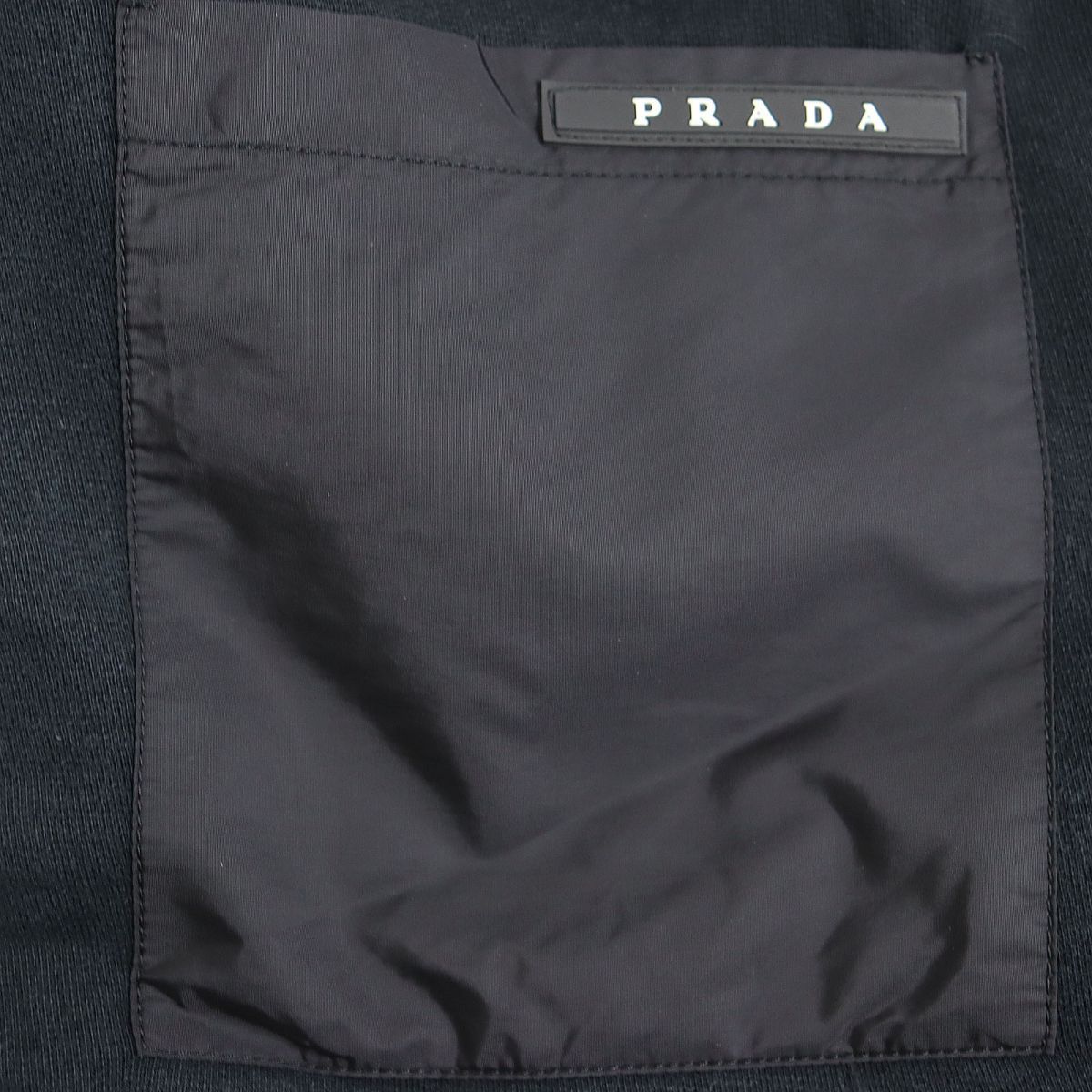 良品◇2019年 PRADA プラダ ラバーロゴプレート付き ボトムス/ハーフ
