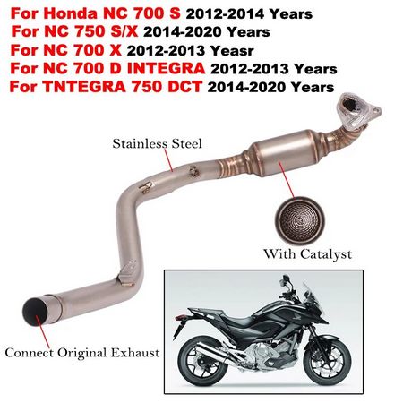 DC5インテグラタイプR！オリジナル中間ストレートマフラー！オールステンレス DC5 インテグラ タイプR 中間ストレート マフラー 直管 DC5