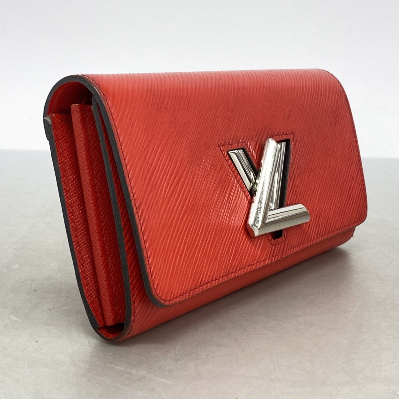 LOUIS VUITTON 長財布ポルトフォイユ・ツイスト コクリコ