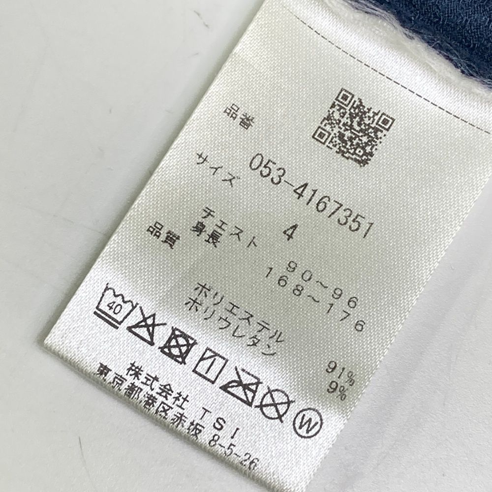 サイズ 4 PEARLY GATES パーリーゲイツ 35周年 2025年モデル ハイネック 半袖Tシャツ ネイビー系 240101444357 ゴルフウェア メンズ ストスト WHITEMONARCHHOTEL_COM