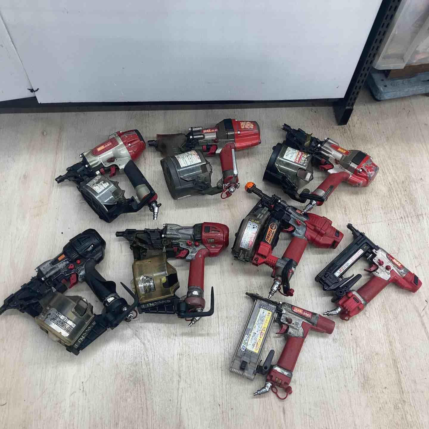 マックス|MAX エア工具 部品取りに 釘打ち タッカー 仕上げ 内容物は備考をチェック 川越店