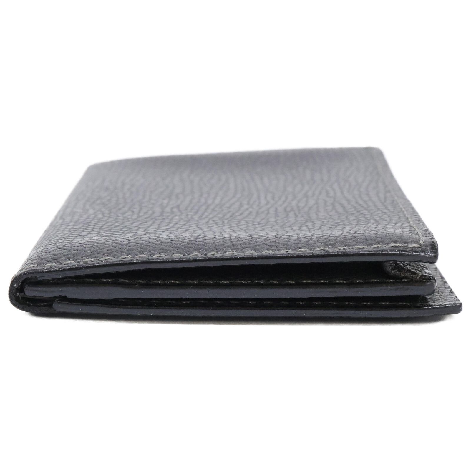 Valextra ヴァレクストラ 名刺入れ カードケース カーフスキン 黒 Valextra ヴァレクストラ カードケース Business card case