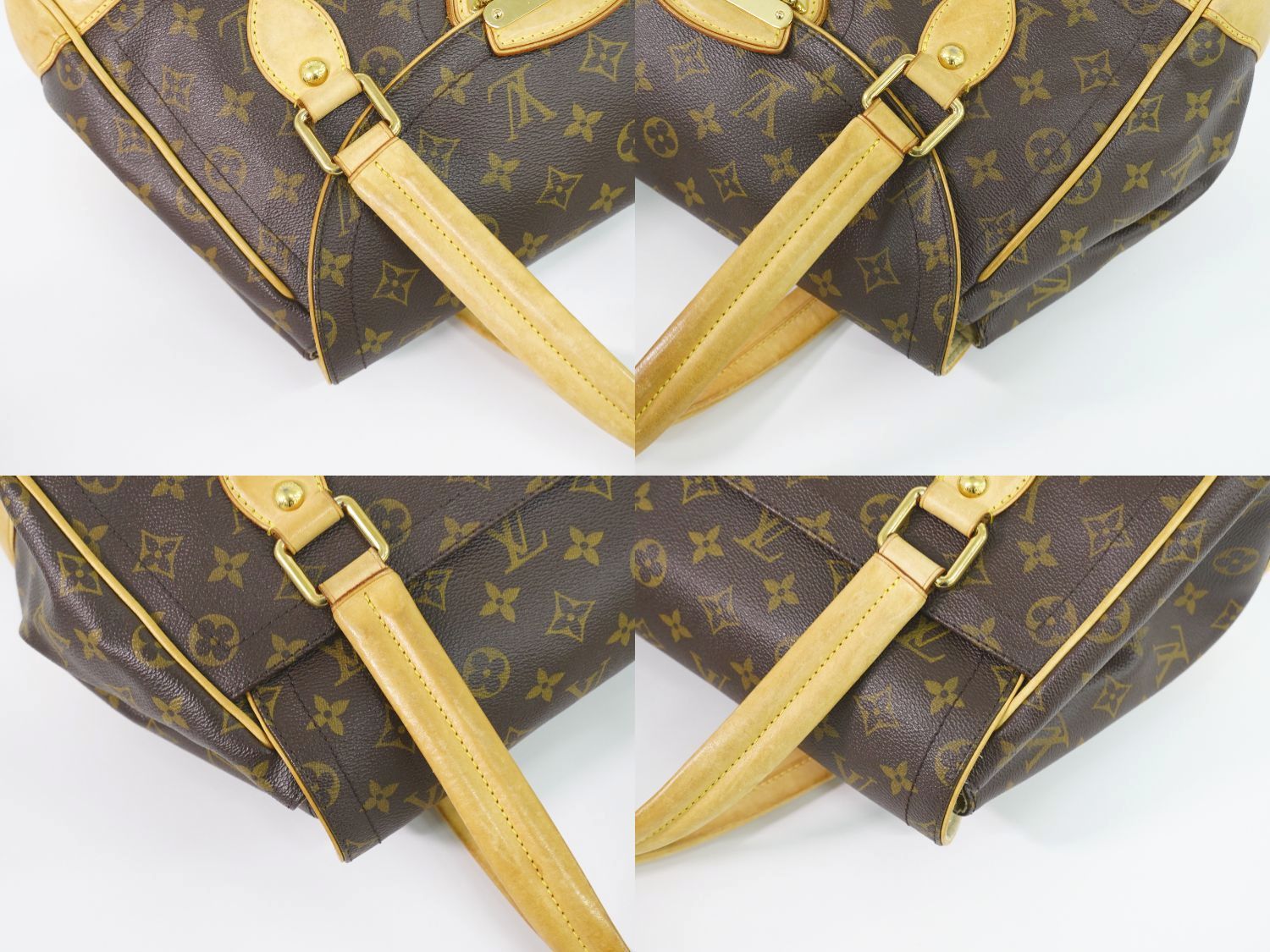 本物 ルイヴィトン LOUIS VUITTON LV ビバリー GM モノグラム ショルダーバッグ ハンドバッグ ユニセックス ブラウン M40120  Beverly ビトン バッグ 中古