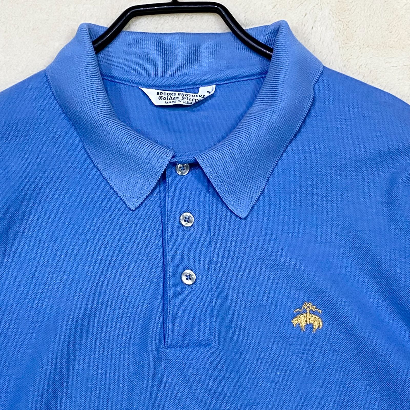 USA製 Brooks Brothers・ブルックスブラザーズ 半袖ポロシャツ M