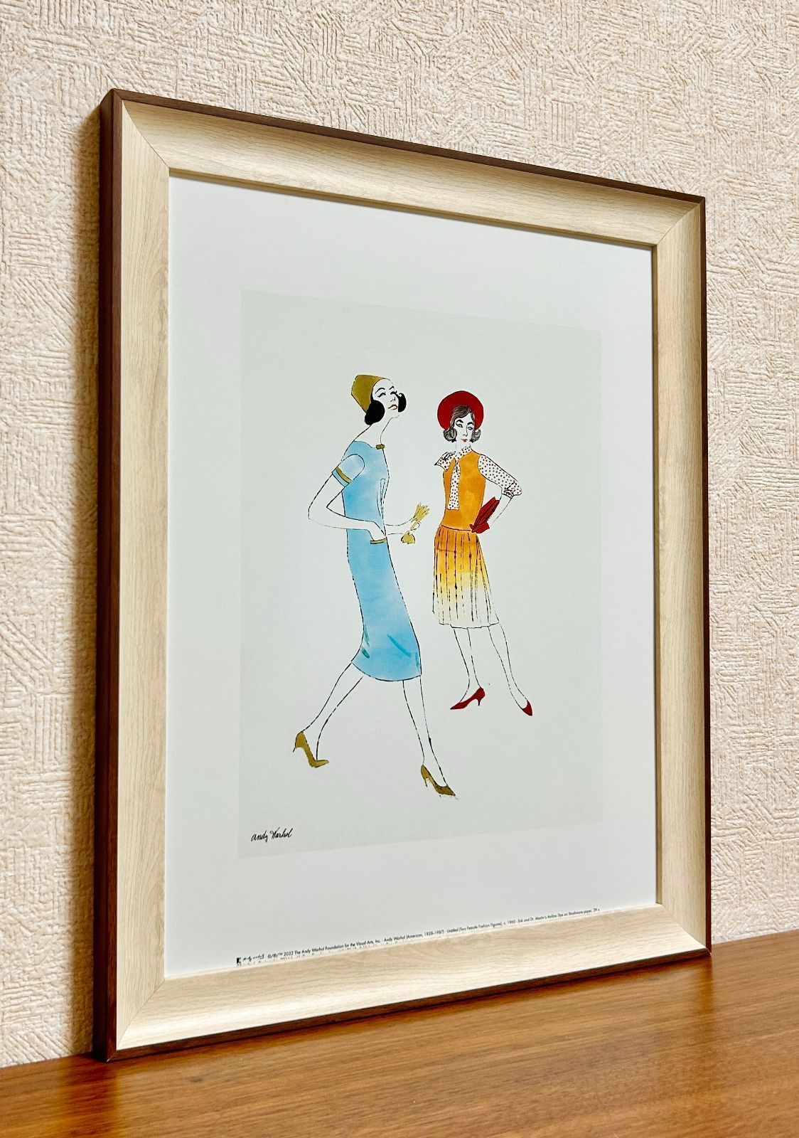 WARHOL、Coffee Label、希少画集画、新品額装付 新品☆額縁付アートポスター(BRUCE MCGAW GRAPHICS)☆アンディ