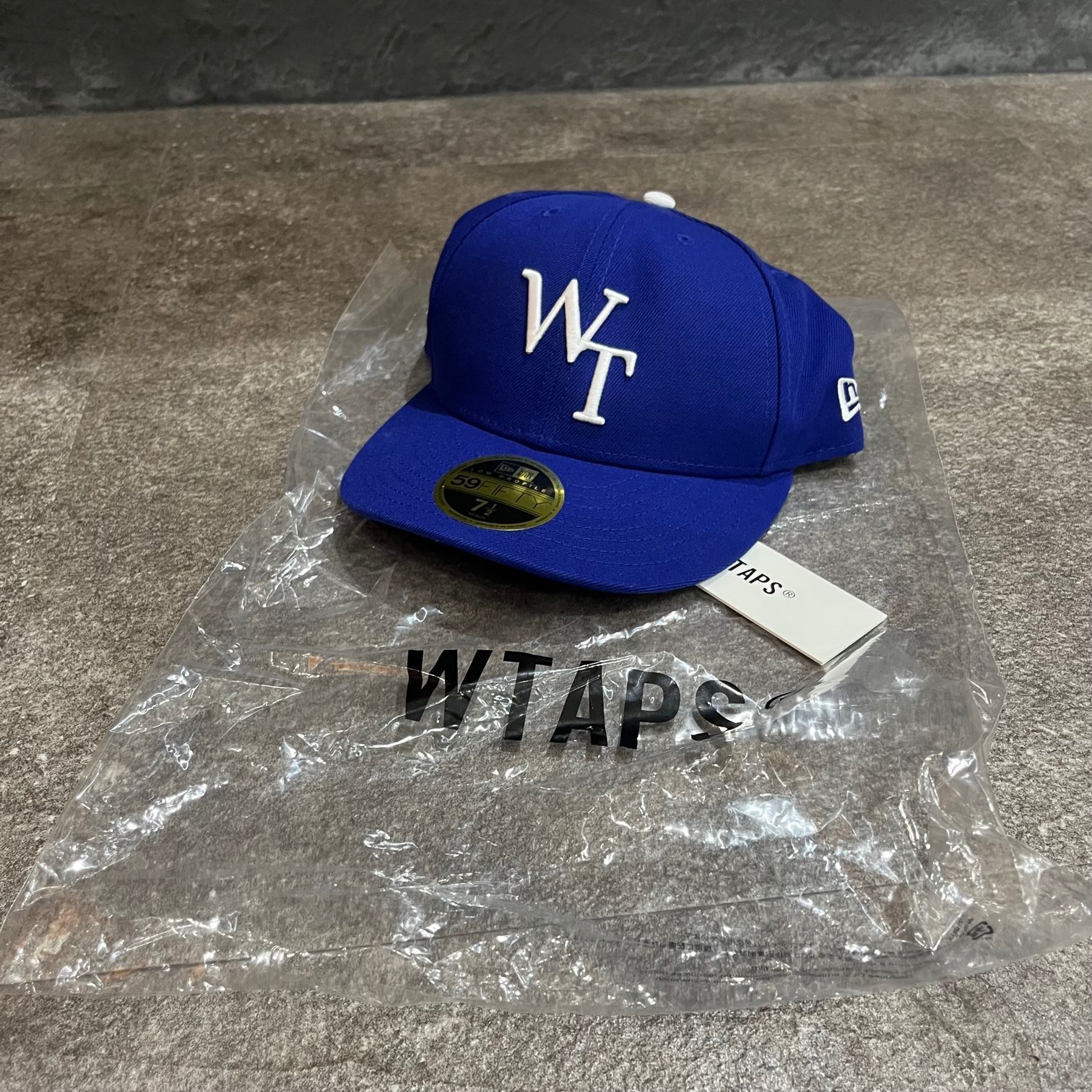 WTAPS ニューエラ キャップ XLサイズ ブルー-