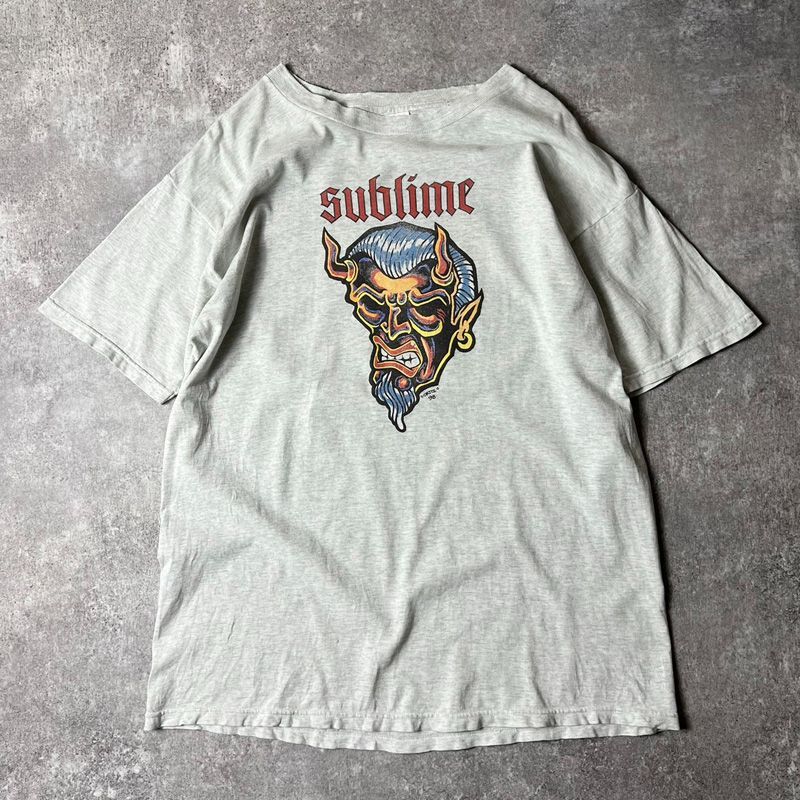 90s SUBLIME OPIE ORTIZ 鬼 アート プリント 半袖 Tシャツ XL 90s SUBLIME OPIE ORTIZ 鬼 アート プリント 半袖 Tシャツ XL