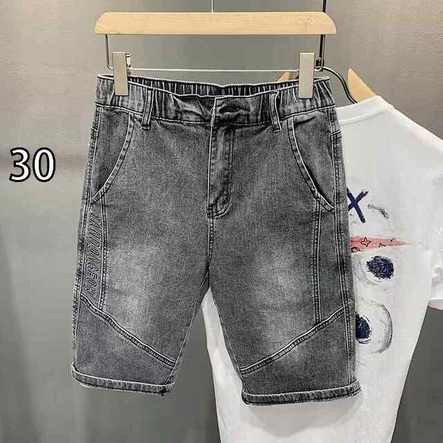 高品質，お買い得 [30]メンズ ファッション 服 男性用 オシャレ シンプル 大人 かっこいい 大きいサイズ ストリート 紳士服 夏 薄手 ストレッチ デニム ショート パンツ シンプル ハーフ ズボン レトロ カジュア その他