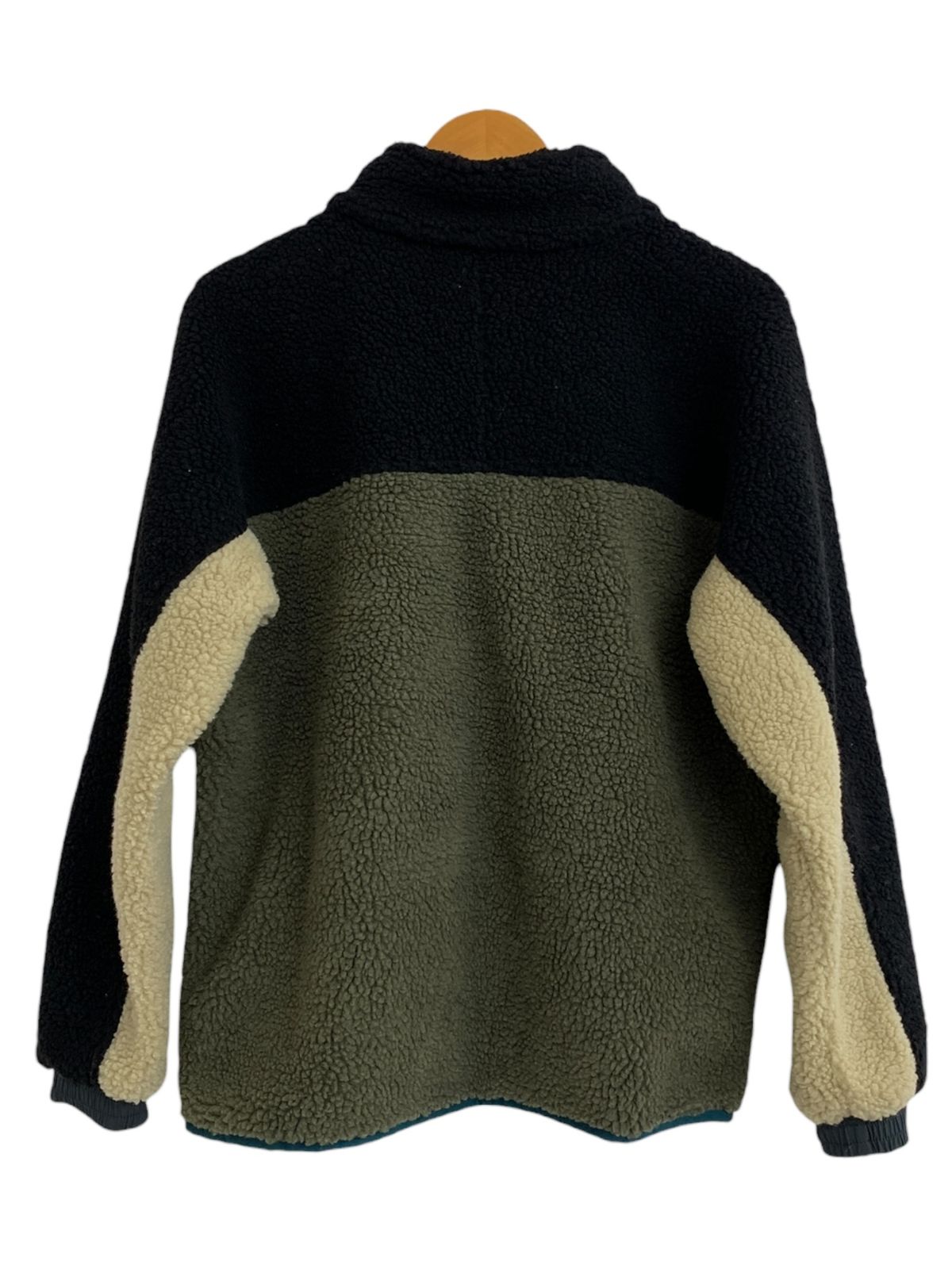 KAVU カブー PINESDALE SHADOW PINE ボアフリースジャケット 2167-1816 L シャドー レディース 004