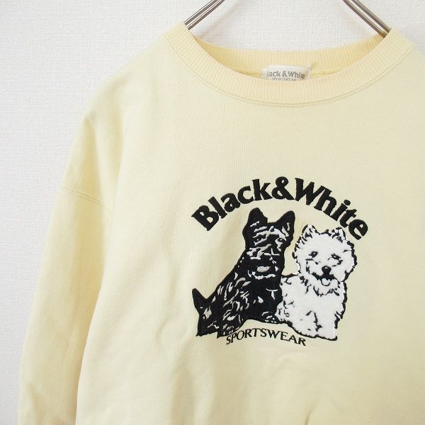 Black & White スウェット サLL ブラックアンドホワイト ゴルフ ブラック＆ホワイト(Black ＆ White) 通販 | GDOゴルフショップ