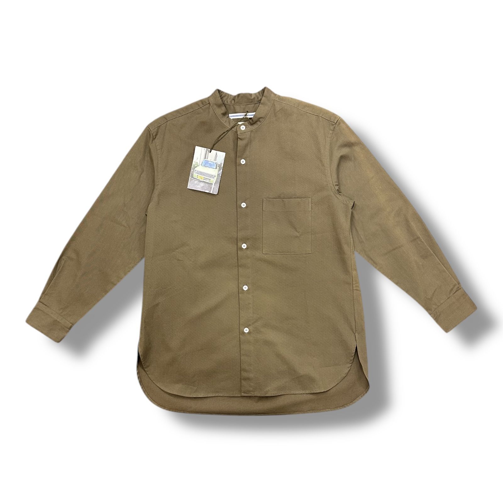 参考上代77000円 CristaSeya COTTON MAO SHIRT コットン マオシャツ 