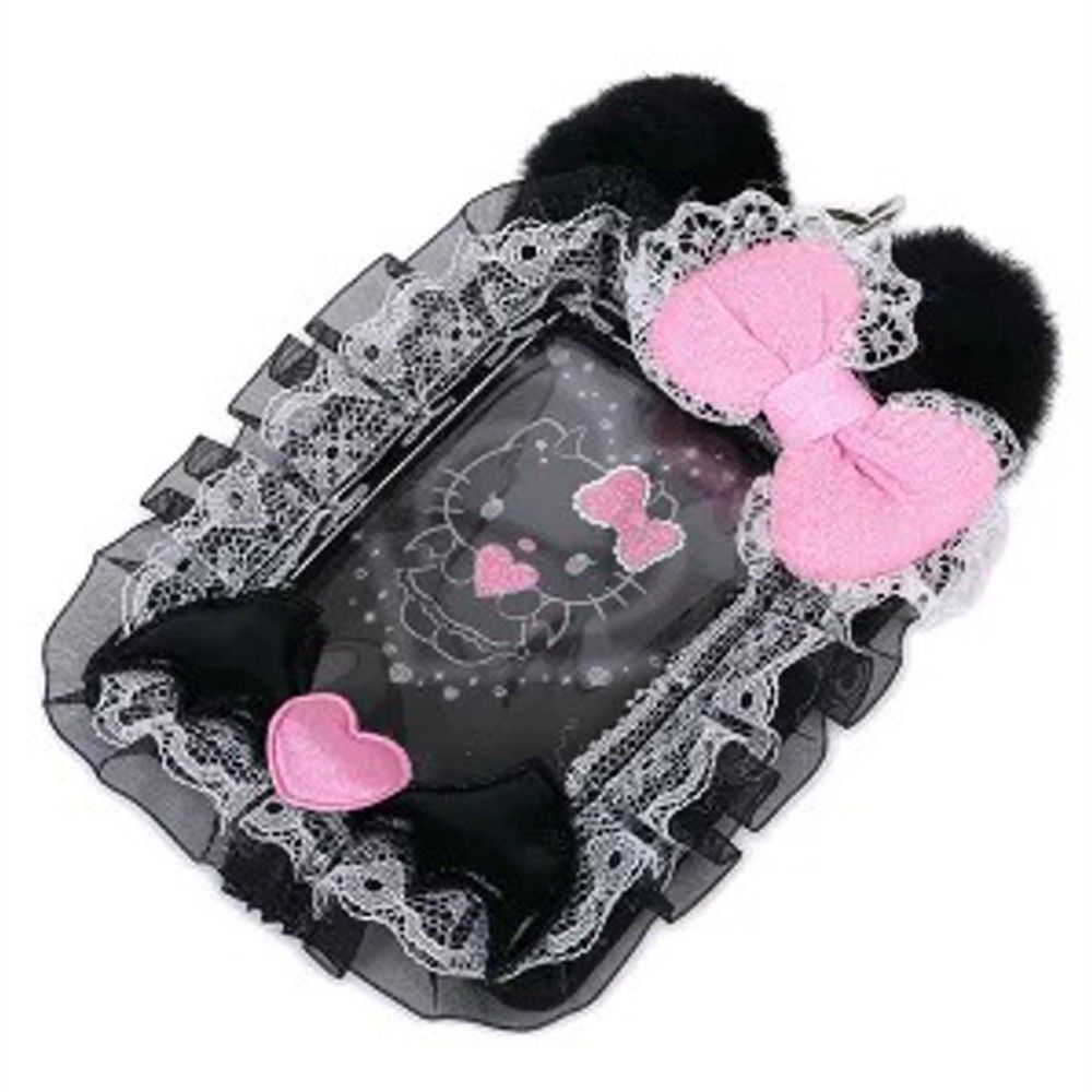 vivitix Hello kitty ポストカード　ファイルケース　桜キティ サンリオ ハローキティ 天使 小悪魔 カード ケース パス トレカ
