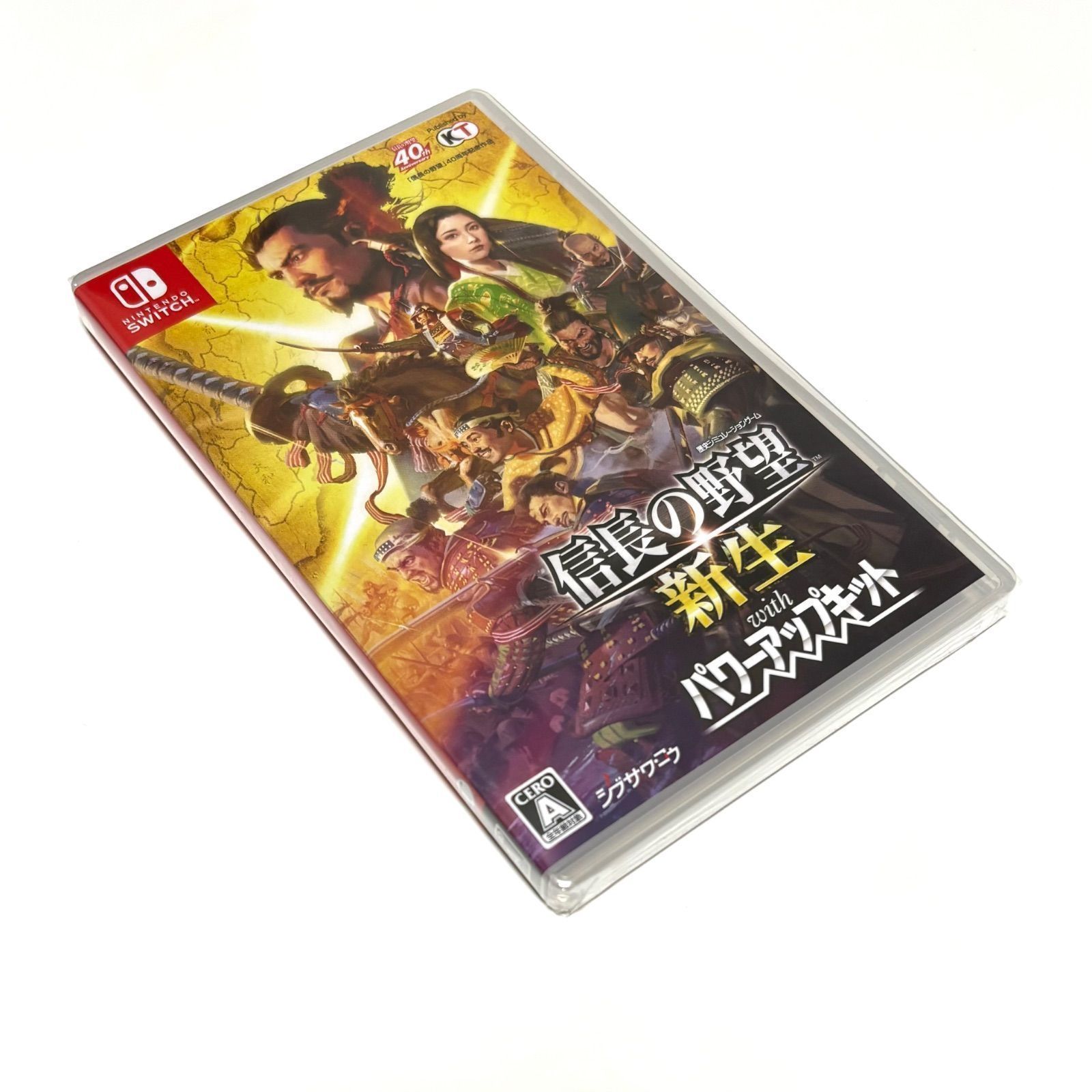 Switch】信長の野望・新生 with パワーアップキット通常版 新品
