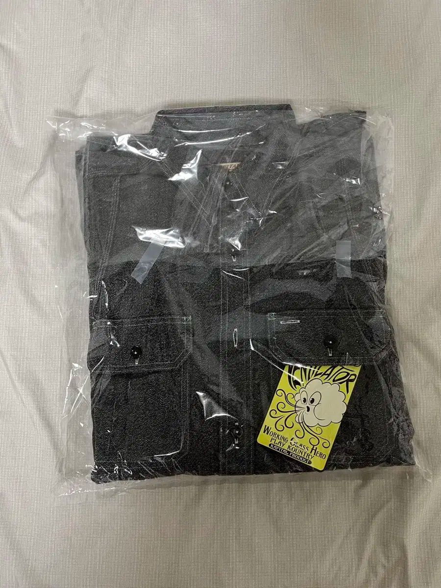 KAPITAL(キャピタル) 8oz ボーン デニム ワーク シャツ Kapital Bone-Embroidered 8oz Denim Work Shirt | Liberty