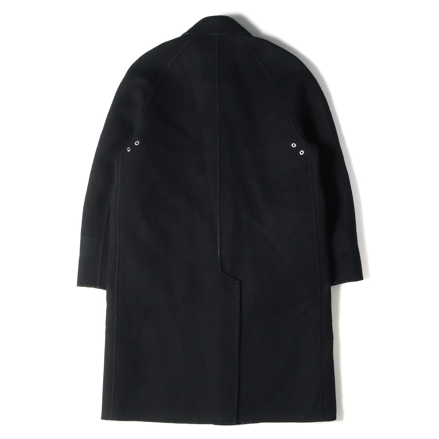 GIVENCHY ジバンシィ ロゴ ストライプ リバーシブル メルトン カシミア 