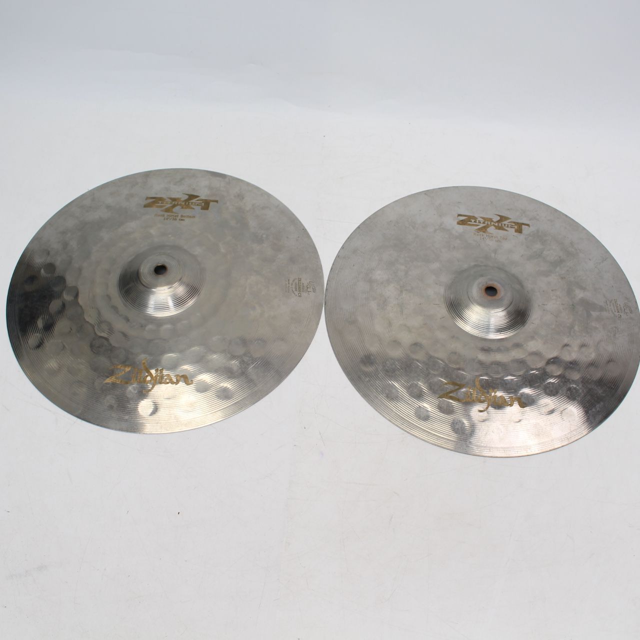 138)Zildjian ZXT TITANIUM Rock HiHat Bottom 14/36cm
