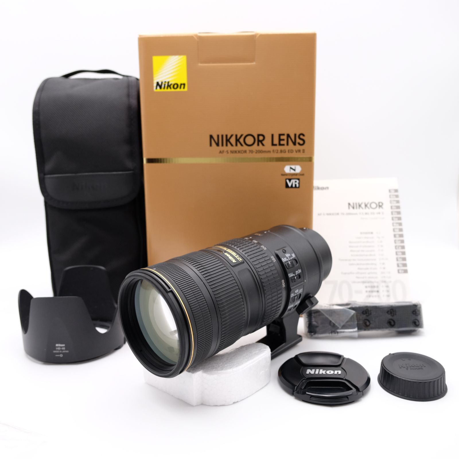 美品★AF-S VR Zoom-Nikkor 70-300mm フィルター2枚付 美品☆AF-S VR Zoom-Nikkor 70-300mm フィルター2枚付 美品】