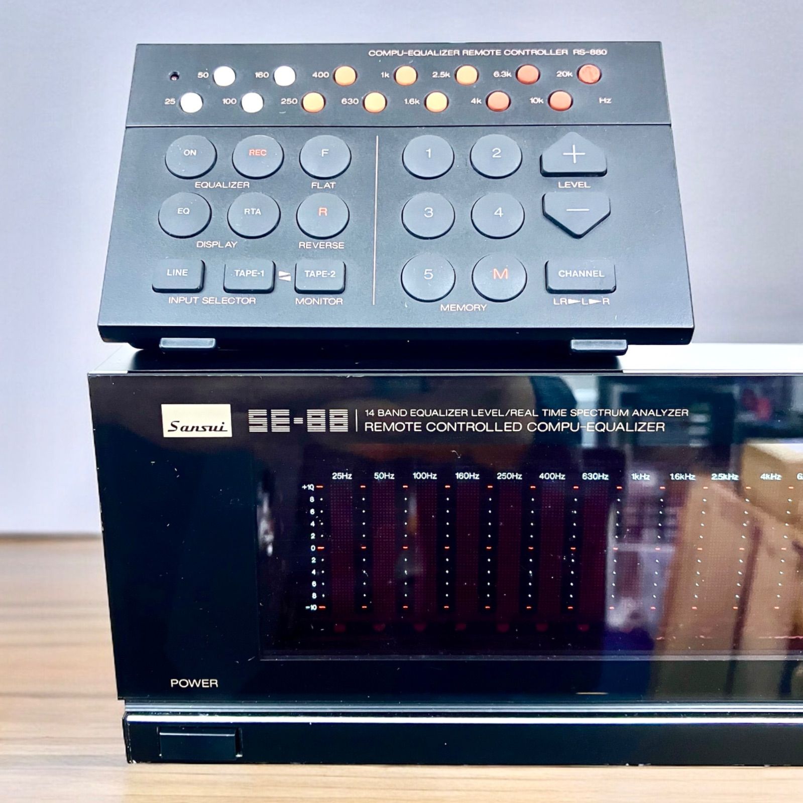 ジャンク品・部品取りに⭐1989年 昭和製品 希少】SANSUI サンスイ SE 
