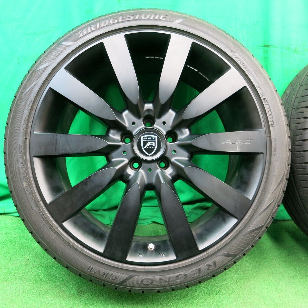 A_R_T ART★ 20インチ ホイール 4本 20× 10J ET60 ， 9J×20H2 ET40