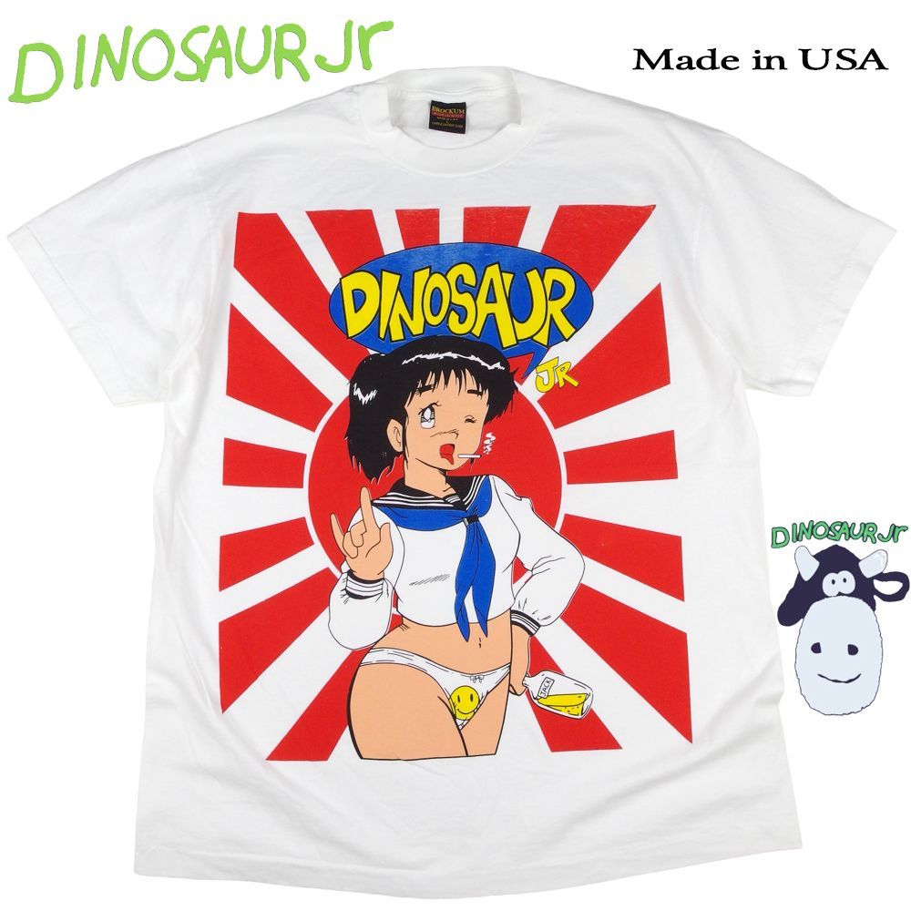 228 Dinosaur Jr ダイナソージュニア Tシャツ 美品 USA ホワイト L