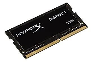 【中古】キングストン Kingston ノート用 オーバークロック PC メモリ DDR4-2666 16GB HyperX Impact SODIMM HX426S15IB2/16