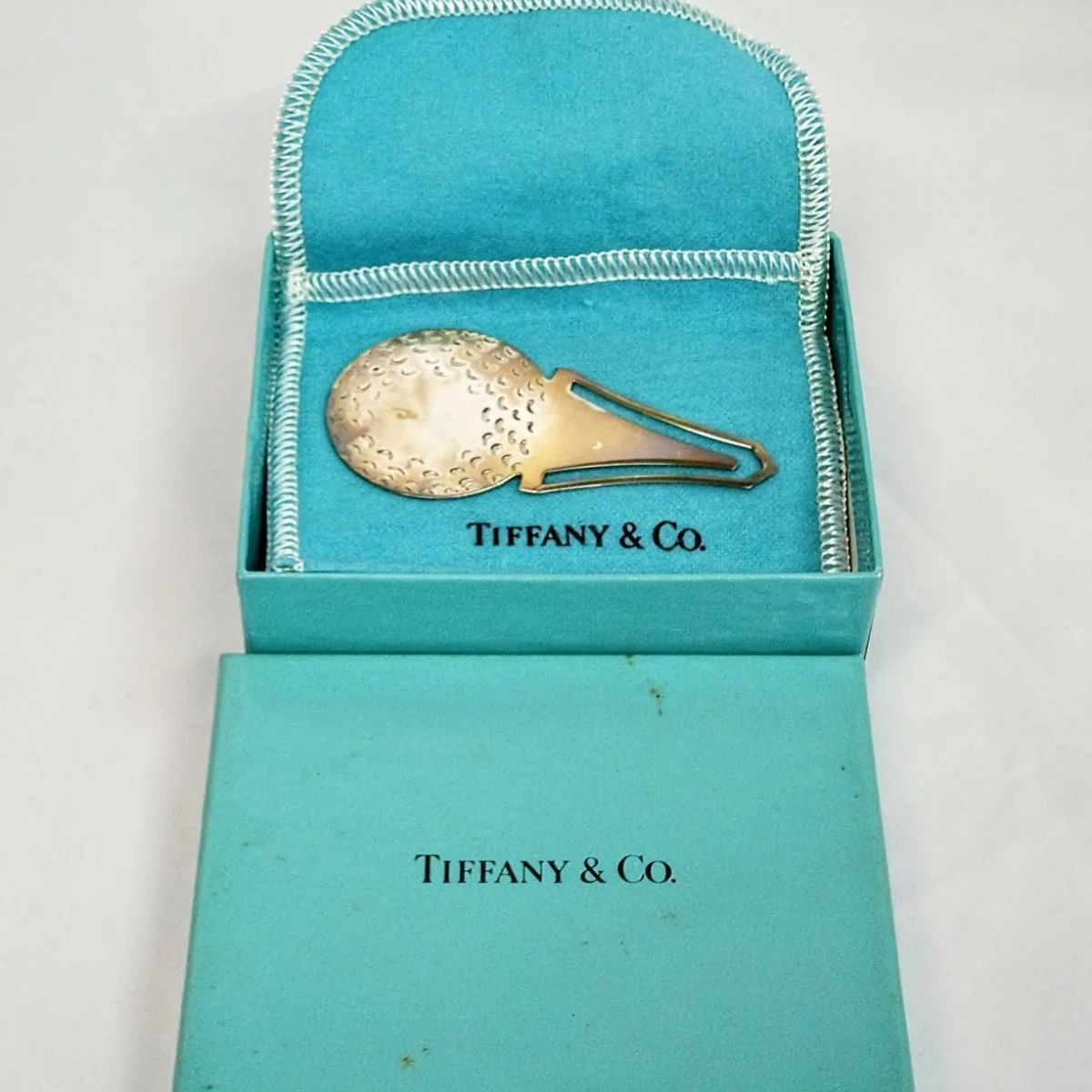 Tiffany ゴルフボールブックマーク 希少 