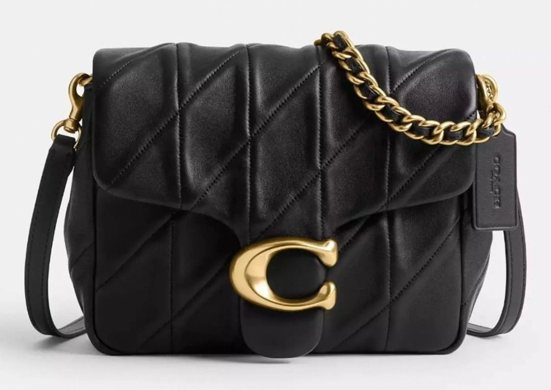 コーチ タイムズ スクエア タビー ショルダーバッグ キルティング クロスボディ