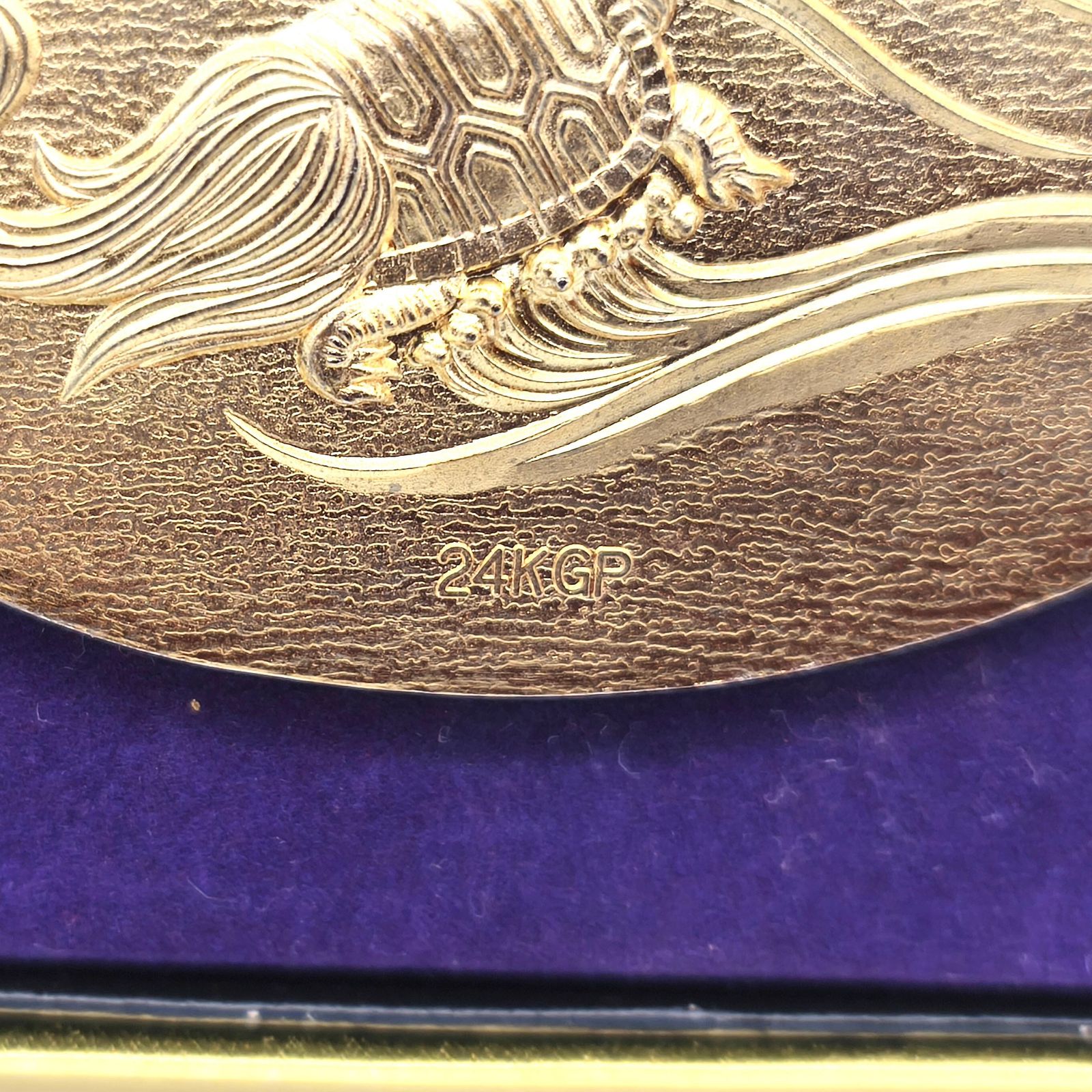 開運黄金天正大判・招福・縁起物・インテリア・レプリカ・24KGP・No