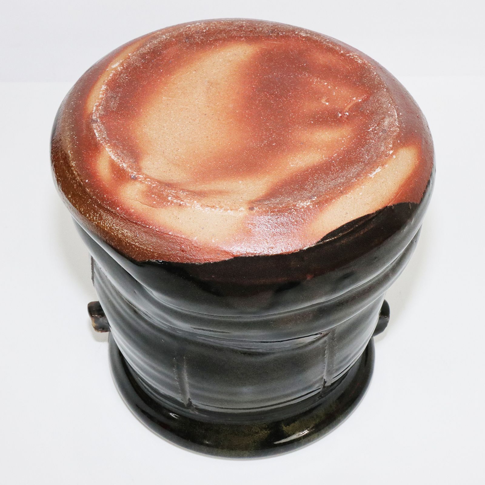 越中瀬戸焼 黒釉