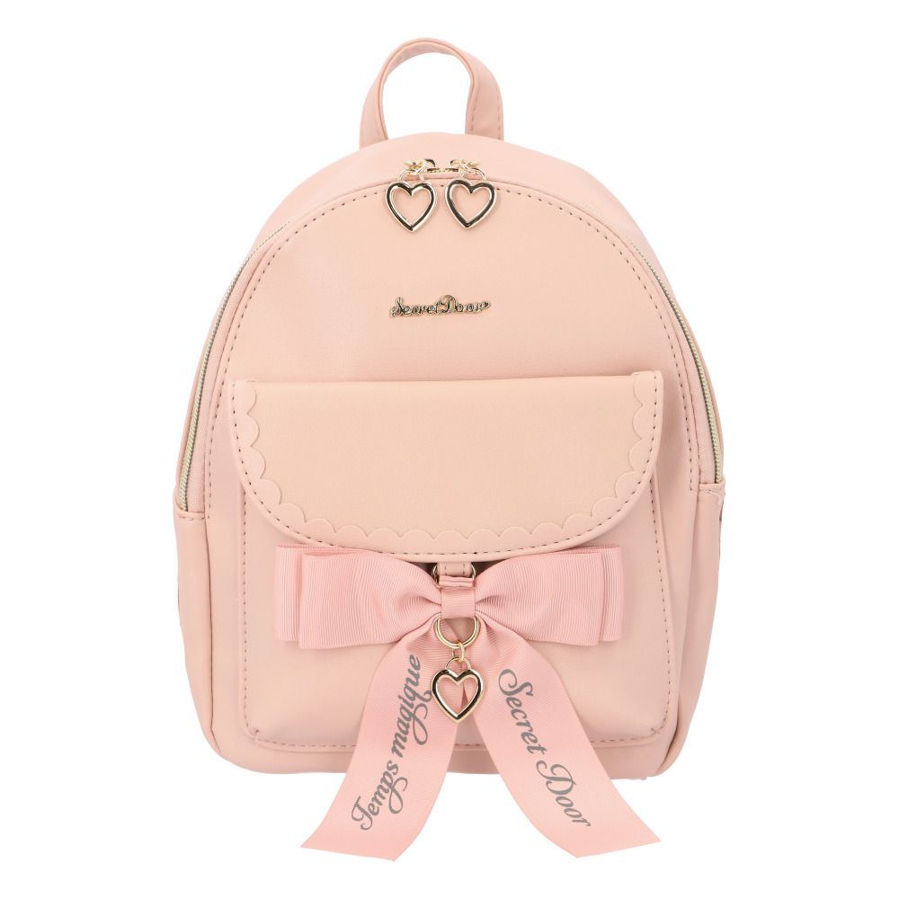 PINK  SecretDoor シークレットドア バターリュック リュック キッズ 女の子 おしゃれ 小学生 バターリュック SecretDoor シークレットドア ミニリュック 女子 ジュニア 小さめ 子ども 子供 レディー