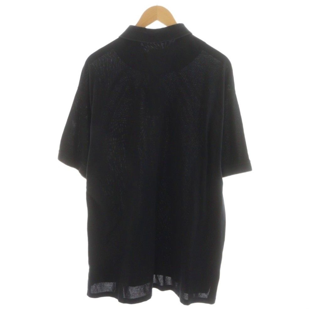 ワイスリー Y-3 ヨウジヤマモト アディダス ポロシャツ 半袖 ロゴ L 黒 ブラック IR7110 AN11