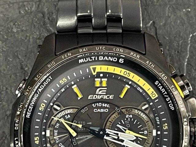 EDIFICE 【中古】 動作保証 CASIO EQW-M710 TOUGH SOLAR MULTI