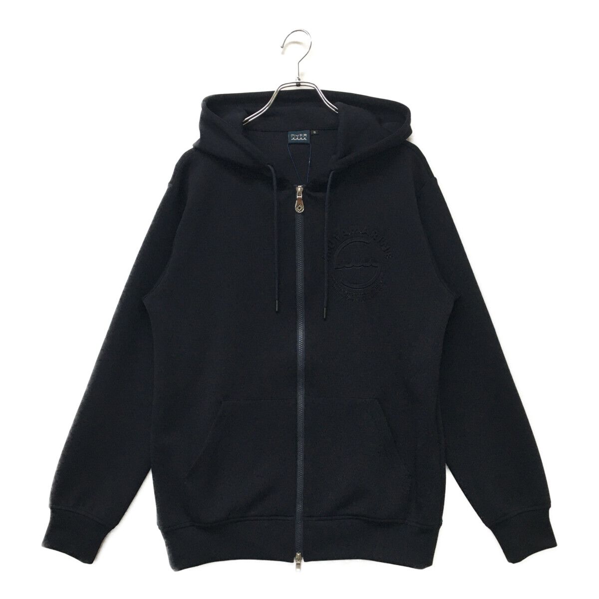 coco 未使用品 ムータマリン muta MARINE メンズ パーカー 6(L) 紺 ネイビー ダブルジップ 未使用品 メンズ ムータマリン muta MARINE パーカー 6(L) 紺
