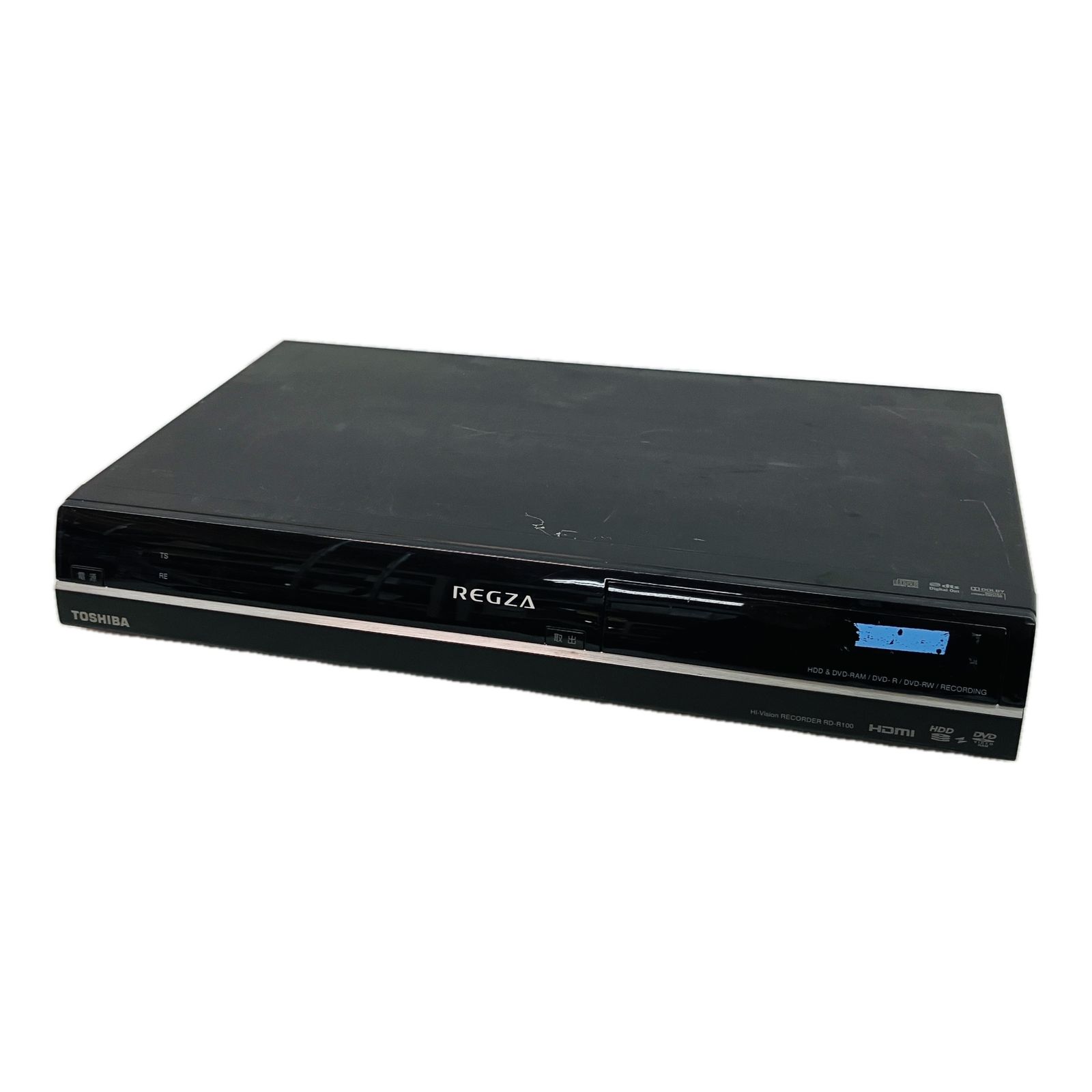 TOSHIBA 東芝 REGZA RD-R100 ブルーレイディスクレコーダー 2011年製 320GB HDD搭載 映像機器 C10451127