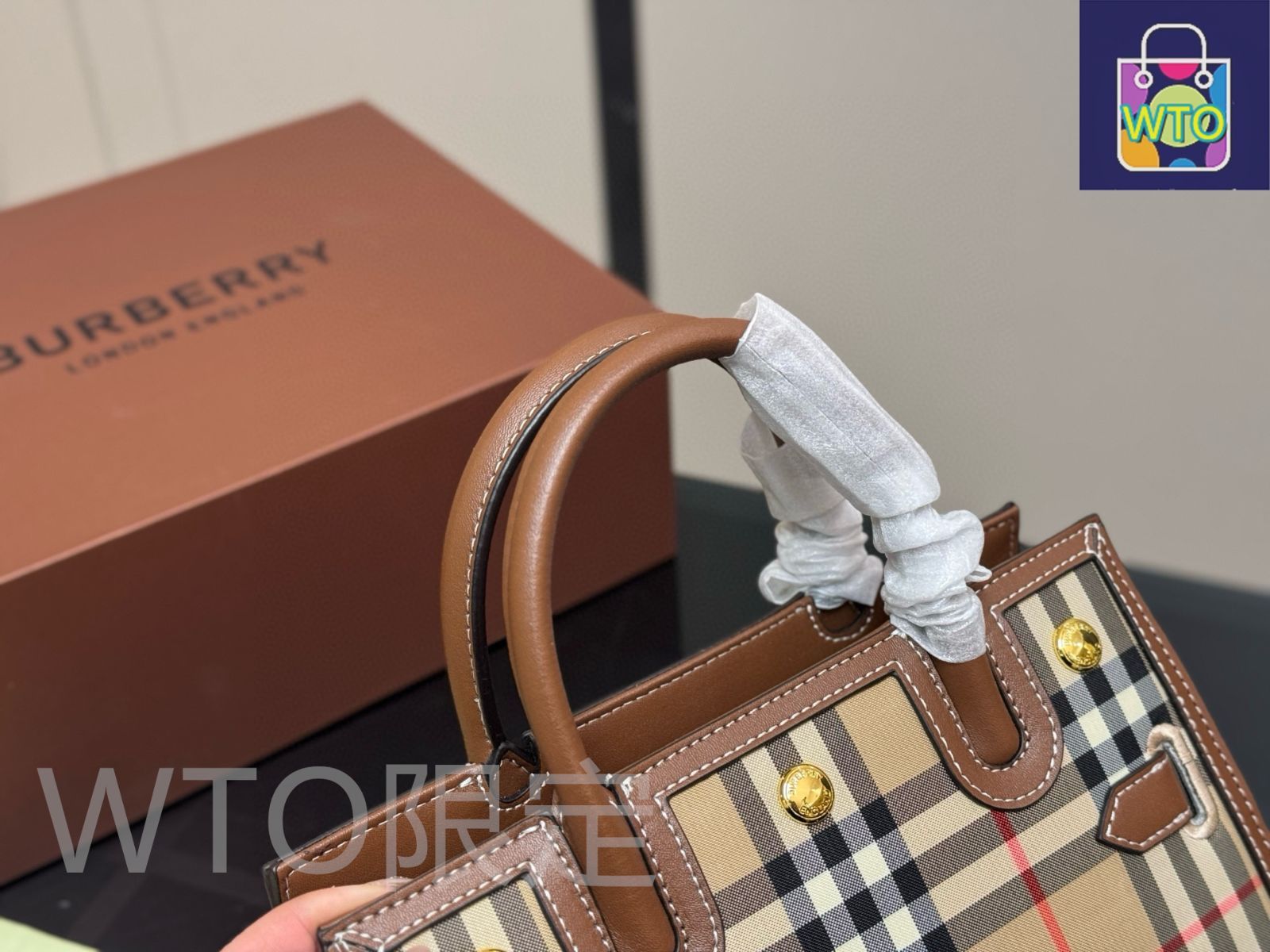 （新品未使用）Burberry ミディアム フランシス ハンドバッグ BURBERRY バーバリー バッグ レディース 2WAYハンド/ショルダー